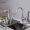 Kibi Circular Single Handle Pull Down Kitchen & Bar Sink Faucet KKF2011BN - alternate 2